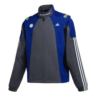 adidas x Peaches Racing Jacket Asia Sizing Grey Five KZ1523