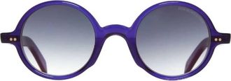 Cutler and Gross Purple Gradient Round Unisex Sunglasses CGSNGR0148ICS 004 48