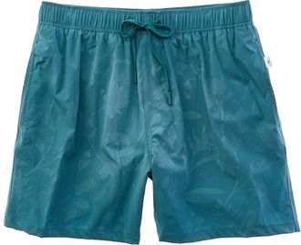 Vintage Summer Swimwear Vintage Summer Embossed Volley Swim Short