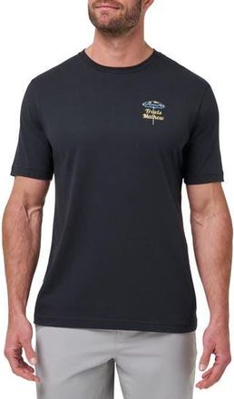 Travis Mathew Vacation Home Graphic T-Shirt in Black at Nordstrom Rack, Size Medium