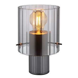 Globo Lighting L&aacute;mpara De Mesa - Tulivar - Negro - Vidrio - &Oslash; 14cm - E27