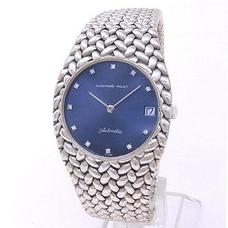 Audemars Piguet Pre-owned Audemars Piguet Cobra Diamond Blue Dial Mens Watch 5403BC