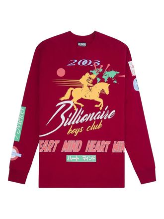 Billionaire Boys Club Celestial long-sleeve T-shirt - Red