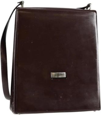 Gucci Pre-owned Cuoio borse-gucci - - Pre-owned - Donna - Marrone - ONE SIZE