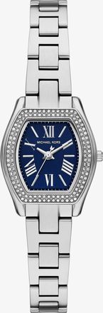 Michael Kors Petite Chelsea Pav&eacute; Silver-Tone Watch