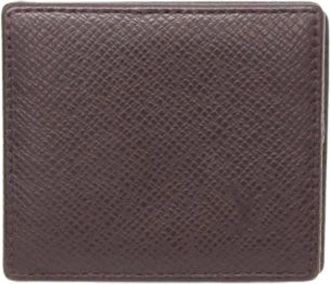 Louis Vuitton Pre-owned Coin case M30386 - Heren - Vintage Accessoires - Rood - ONE Size - Leer - Vintage