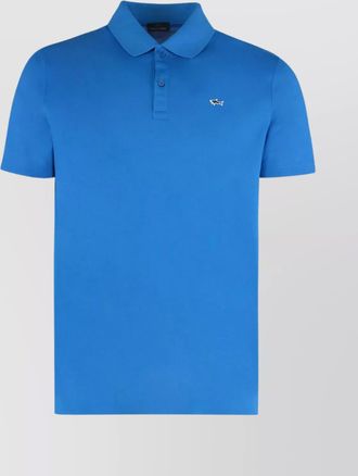 Paul & Shark cotton piqu&eacute; short-sleeve polo shirt