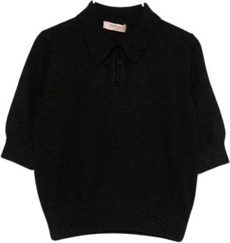 Twin-Set Sweaters Blacks And Greys