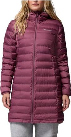 Columbia Lake 22 II Down Long Hooded Jacket Daunenjacke f&uuml;r Damen | lila