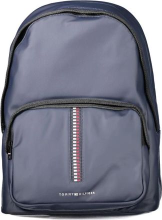 Tommy Hilfiger Polyurethaan Rugzak - Heren - Rugzakken - Blauw - ONE Size - Tassen