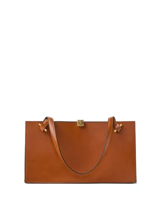Versace Medium Tote Calf Leather Bag
