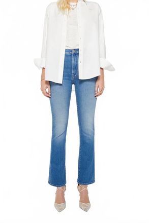 Mother Womens The Hustler Skimp Jeans In Kissing The Caddy
