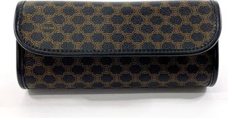 Celine Black Pvc Pouch (Pre-Owned)