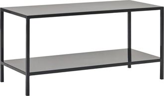 House Doctor Mesa de centro rectangular de acero negro