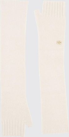 Ganni Gloves GANNI Woman color Ivory