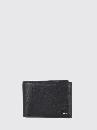 HUGO BOSS Bifold Wallet in Synthetic Leather with Emed Logo and Card Slots