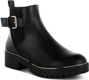 London Rag Antorin Lug Sole Bootie in Black at Nordstrom Rack, Size 10
