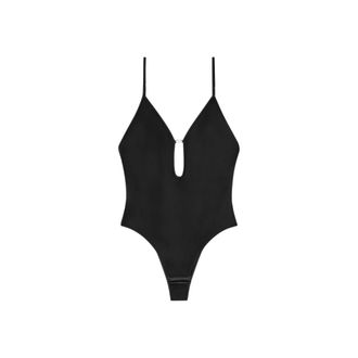 Diesel Microfibre Bodysuit - female - Diesel - Full-Body - Black - XL - Tops