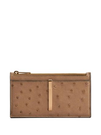 Tod's Pasjeshouder met ritszak - Beige