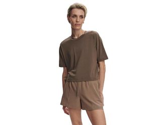 Varley Venice Easy T-Shirts Womens Clothing Chocolate Chip : XXS, Cotton/Elastane/Modal