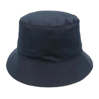 Barbour Hutton Reversible Bucket Hat - Heren - Hoeden - Blauw - L - Polyester - Accessoires