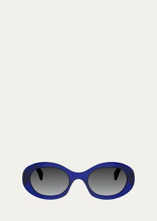 Celine Triomphe 52MM Oval Sunglasses