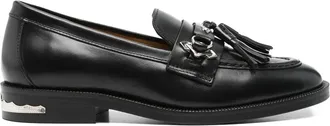 Toga Archives Tassel-embellished Leather Loafers