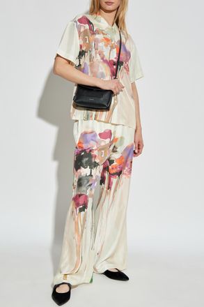 Munthe Silk Trousers Arum, Womens, Cream