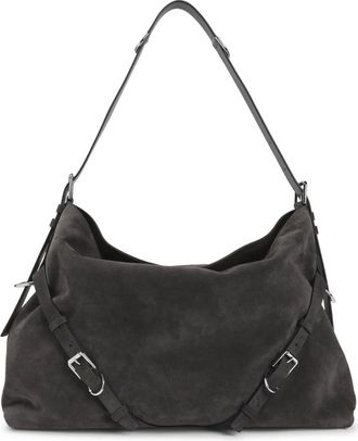 Givenchy Tassen, Dames, Grijs, ONE Size, Leer, Schoudertas