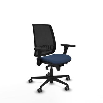 Piqueras y Crespo Silla Piqueras Y Crespo Alares Negro Espuma Ergon&oacute;mica