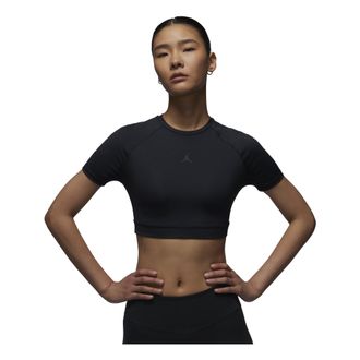 Nike Jordan (WMNS) Air Jordan Sport Bodycon Performance T-shirt Asia Sizing Black FV6928-010
