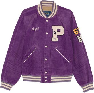 Ralph Lauren Logo-patch Corduroy Jacket