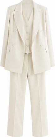 Max Mara Womens Dress Studio White Virgin Wool; Lining: Acetate