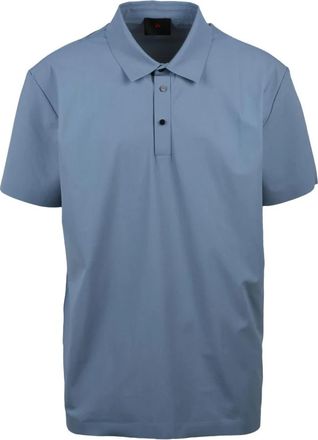 Peuterey Polo Tessuto Tecnico - Heren - Polos - Blauw - M - Tops