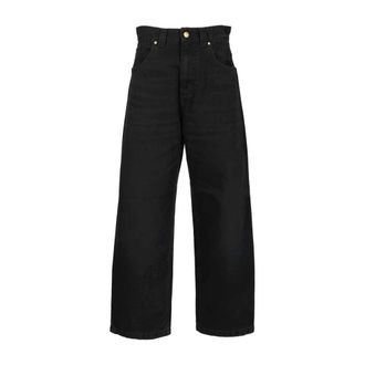 Carhartt Work in Progress Brandon Trousers - male - Carhartt Wip - Wide Jeans - Black - XS - Jeans