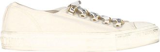 Dior Christian Dior Womens Canvas Walksnsdior Sneaker (Authentic Pre-Loved)