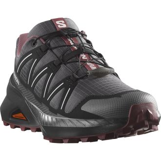 Salomon Trailrunningschuh SALOMON SPEEDCROSS PEAK W, Damen, Gr. 42,5, asphalt, schwarz, nocturne, Synthetik, Textil, Schuhe Trailrunningschuh
