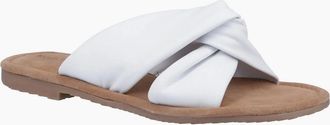 Hush Puppies Womens Amy Womens Wide Fit Sandals - White - Size: 6