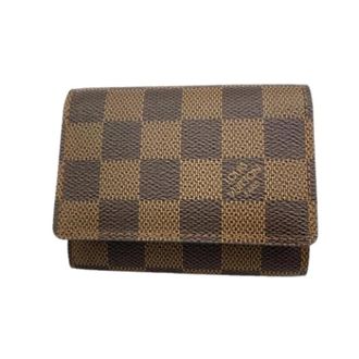 Louis Vuitton Pre-owned Wallets, unisex, Brown, Size: ONE SIZE Pre-owned Card Case