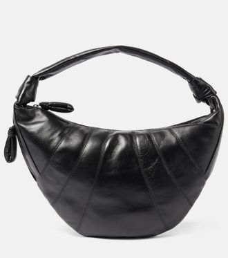 Christophe Lemaire Fortune Croissant leather shoulder bag