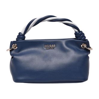 Guess Handbags, female, Blue, Size: ONE SIZE Tracollina Crossbody Bag