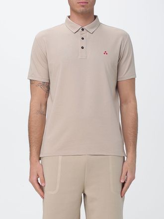 Peuterey Polo in misto cotone e seta