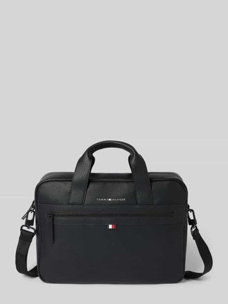 Tommy Hilfiger Laptoptasche in Leder-Optik in Black, Gr&ouml;&szlig;e 1
