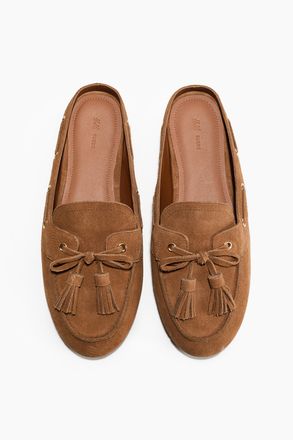 H&M Suede mules - Beige