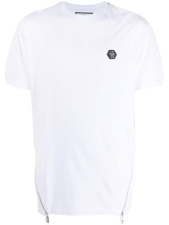 Philipp Plein T-shirt con applicazione - Bianco