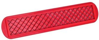 OEM Cortador De Salchichas - Cuchilla De Acero Inoxidable Para Cocina, Barbacoa, Picnic, Camping Y Parrillada En El Jard&iacute;n - 25 Cm - Rojo