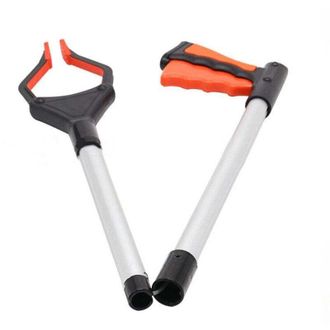 OEM Recolector Plegable De Residuos De Jard&iacute;n, Extensible De 81 Cm (32 Pulgadas), (naranja) -crezuo