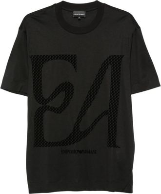 Emporio Armani Black Crew Neck T-Shirt