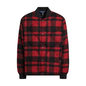 Polo Ralph Lauren Light Jackets, male, Red, Size: XL Polo Ralph Lauren Coats