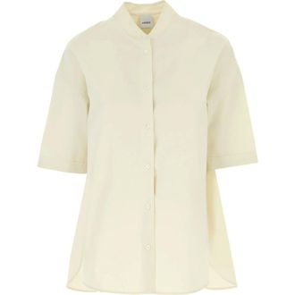Aspesi Shirts, female, Beige, S, Beige Shirt Collection